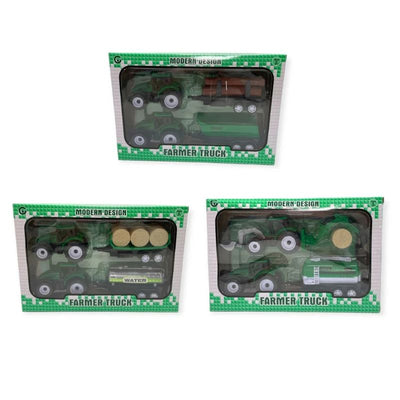 Double Tractor Trailer Set