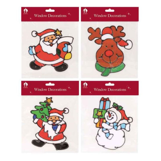 Xmas Glass Stickers