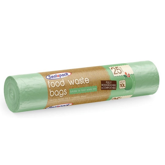 SealaPack Food Waste Bags 10L 25 Pack