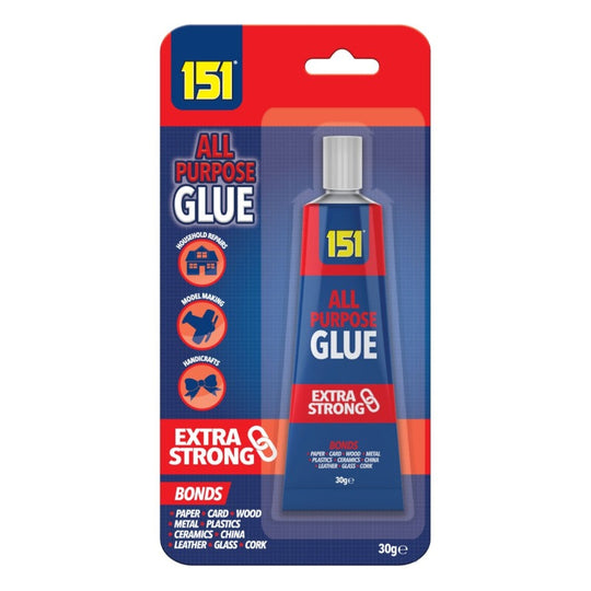151 All Purpose Clear Glue 30g - Case of 12