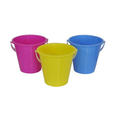 Neon Round Beach Bucket 5.5"