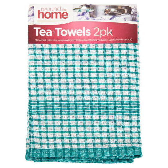 Around The House Tea Towel 2 Pack