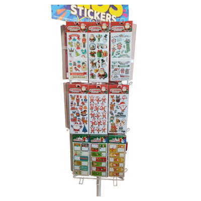 Festive Fun Christmas Stickers Assorted