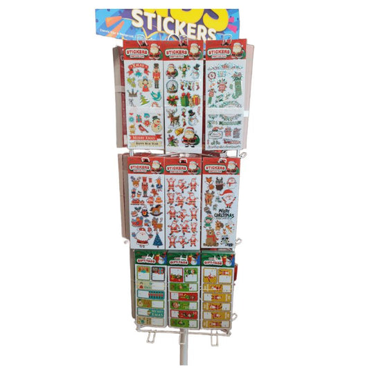 Festive Fun Christmas Stickers Assorted