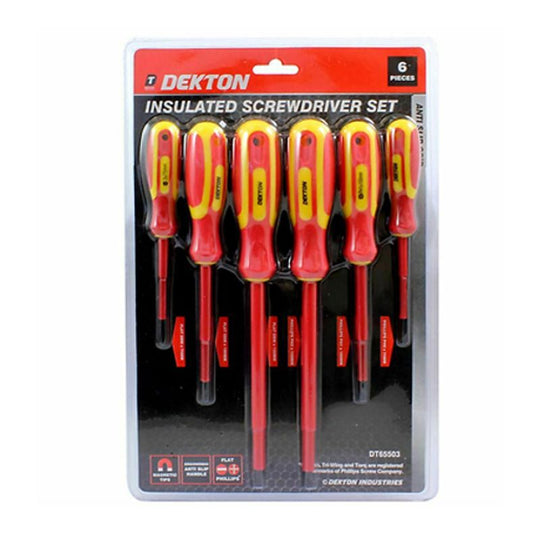 Dekton Magnetic Screwdriver Set 6 Pack