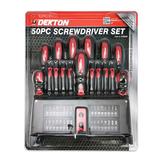 Dekton Screwdriver Set 50 Pack