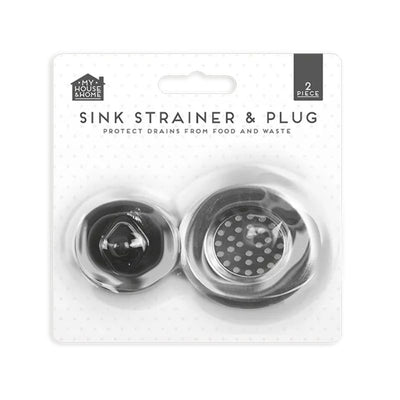 My House Sink Strainer & Plug Set