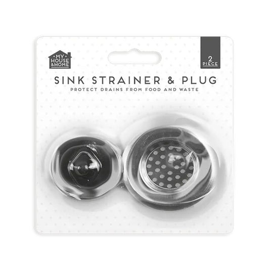 My House Sink Strainer & Plug Set