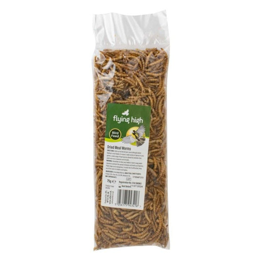 Flying High Dried Meal Worms 75g