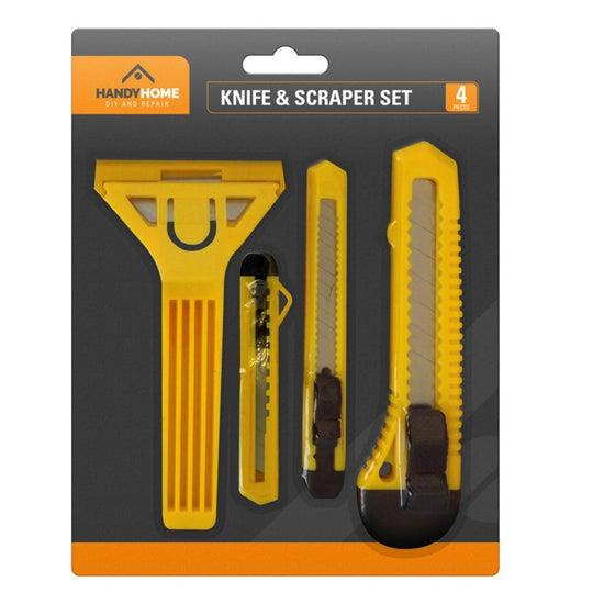 Handy Homes Knife & Scraper Set 4 Pack