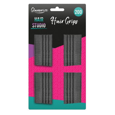 Glamorize Secure Hold Hair Grips 200 Pack