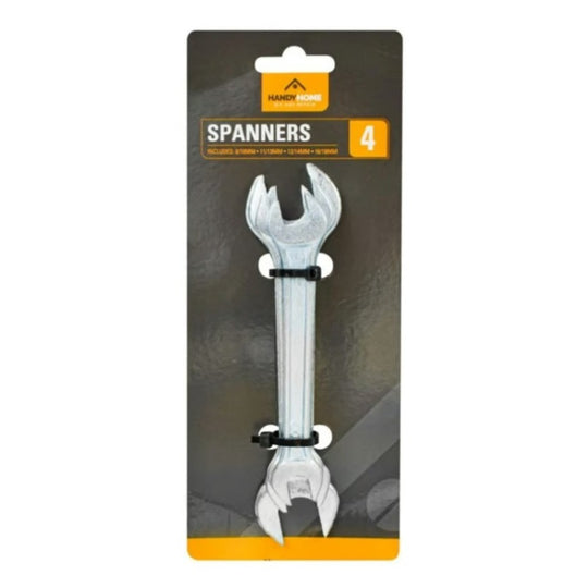 Handy Home Spanner Set 4 Pack