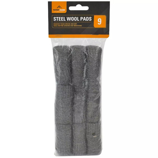 Handy Homes Steel Wool Pads 9 Pack