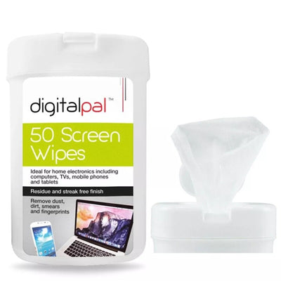 Digital Pal Screen Cleaning Wipes 50 Pack
