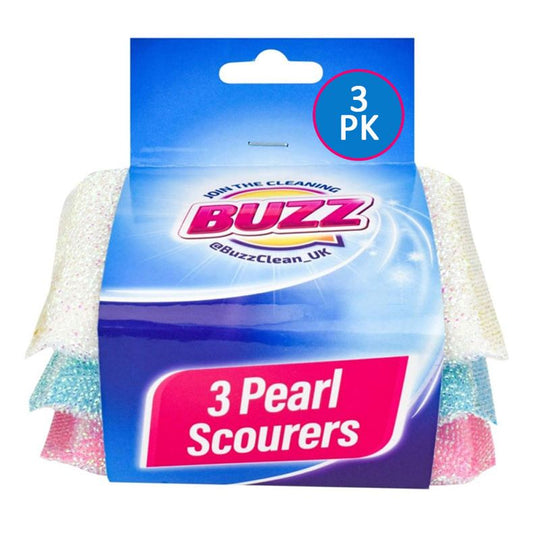 Buzz Pearl Scourers 3 Pack