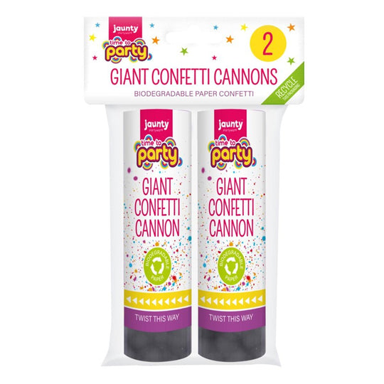 Giant Confetti Cannon 2 Pack