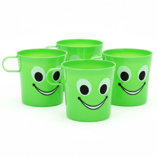Rysons Smiley Cups With Handle 4 Pack