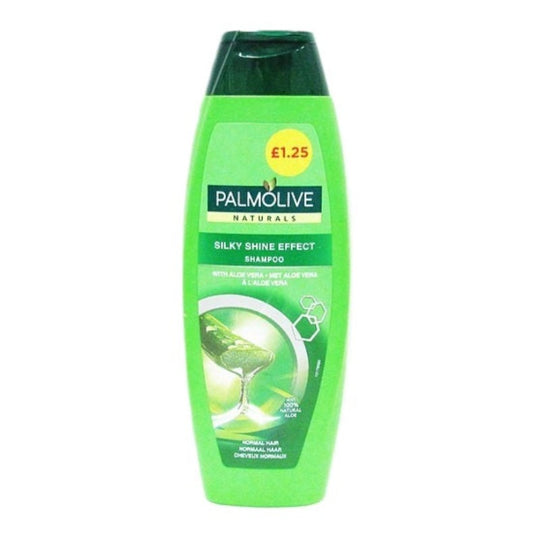 Palmolive Naturals Shampoo Silky Shine Effect Aloe Vera 350ml PMP £1.25 - Case of 6