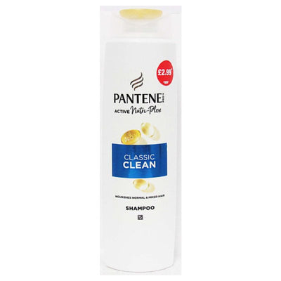 Pantene Classic Clean Shampoo 325ml PMP 2.99 - Case of 6