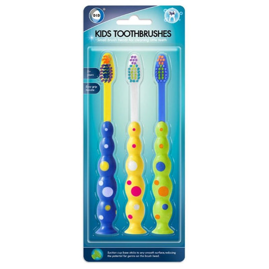 DID Kids Toothbrushes 3 Pack