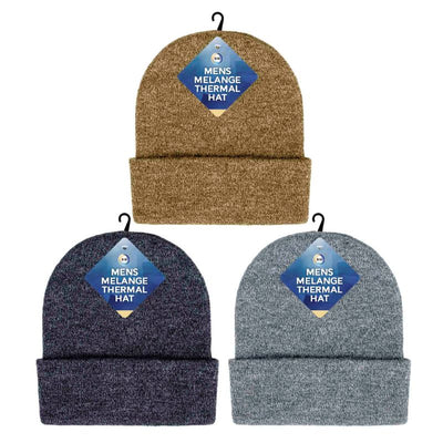 DID Mens Melange Thermal Hat