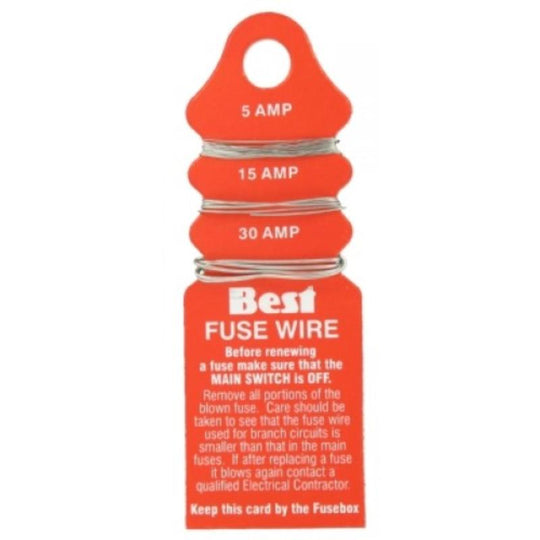 Fuse Wire Carded (5Amp 15Amp 30Amp)