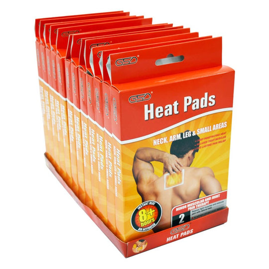 GSD Heat Pads Men Design 2 Pack - Case of 12