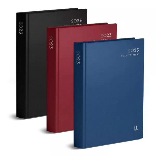 A4 Diary 2023 Week to View - Case of 6