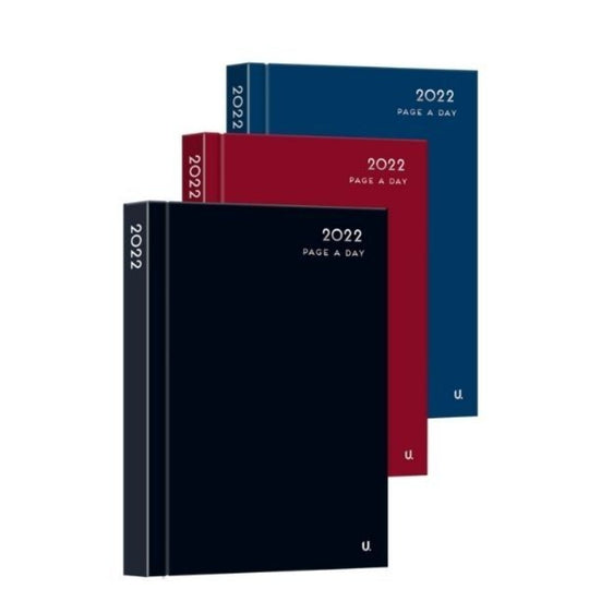 A5 Diary 2022 Page A Day - Case of 12