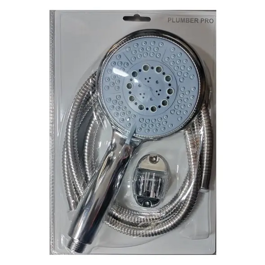 Plumber Pro Shower Head & Hose Set
