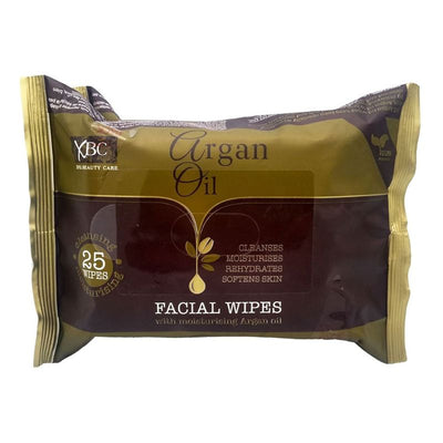 XBC Argan Oil Facial Wipes Twin Pack - Case of 12