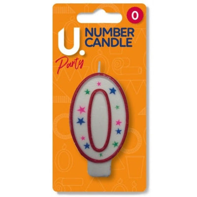 U Party Number Candle Number 0