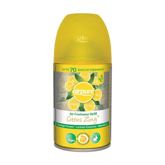 Airpure Automatic Air Freshener Refill Citrus Zing 250ml
