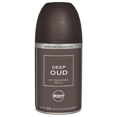 Airpure Automatic Air Freshener Refill Deep Oud 250ml