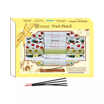 Vedmantra Fruit Punch Incense Sticks 6 Pack