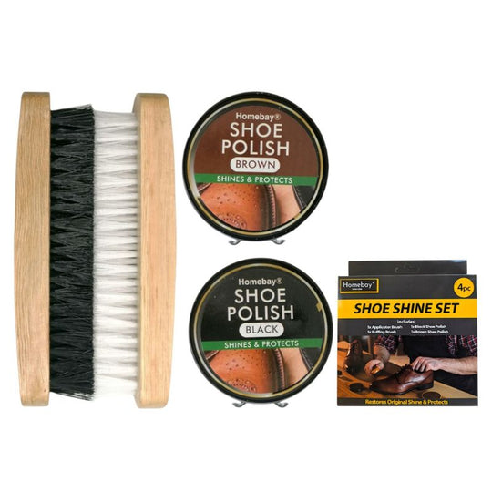 Shark Tuff Shoe Shine Set 4 Pack