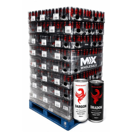Pallet Deal : 3,840 x Dragon Energy 250ml Energy Drink Cans (160x24pk)
