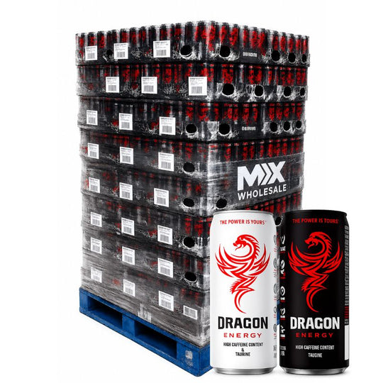 Pallet Deal : 3,840 x Dragon Energy 250ml Energy Drink Cans (160x24pk)