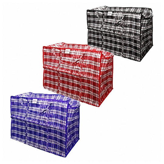 Laundry Bag Check Design Extra Large