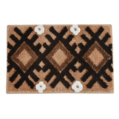 Rapid Coir Door Matt Geo Pattern 40X 60cm