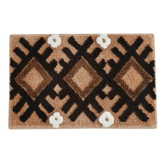 Rapid Coir Door Matt Geo Pattern 40X 60cm