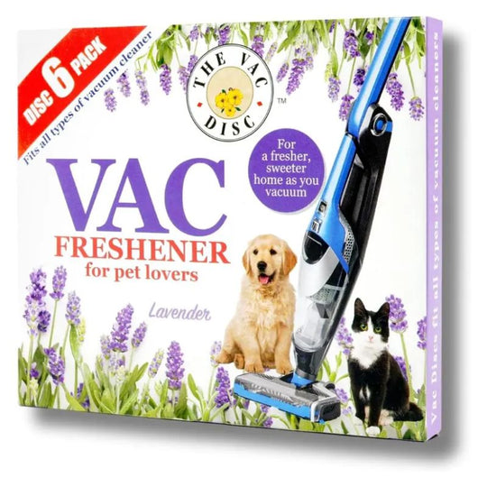 Vac Fresh Discs Freshener Lavender 6 Pack - Case of 12