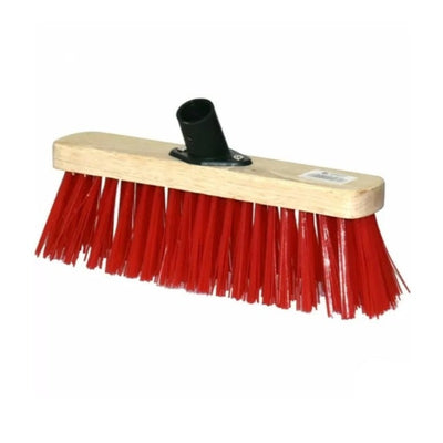 Kp Quality Red Synthetic Broom Head 12"