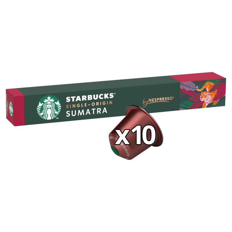 STARBUCKS by Nespresso Single Origin Sumatra Espresso coffee pods