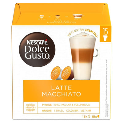 NESCAFÉ Dolce Gusto Latte Macchiato coffee pods 30 Pack - Case of 3