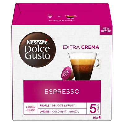 NESCAFÉ Dolce Gusto Espresso coffee pods 16 Pack - Case of 3