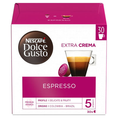NESCAFÉ Dolce Gusto Espresso coffee pods 30 Pack - Case of 3
