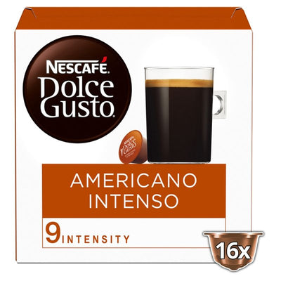NESCAFÉ Dolce Gusto Americano Intenso coffee pods 16 Pack - Case of 3