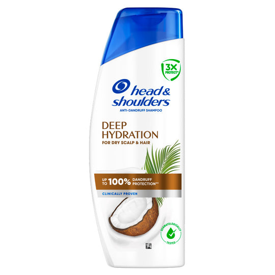 Head & Shoulders Deep Hydration Shampoo 250ml - Case of 6
