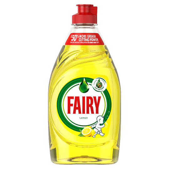Fairy Washing Up Liquid Lemon 320ml - Case of 10